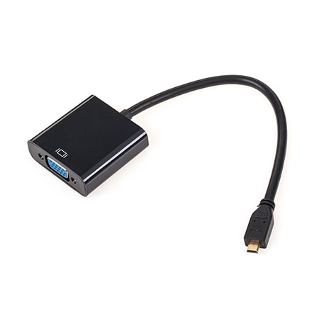 Adaptor Micro Hdmi Tata - Vga Mama & Audio Adaptor Micro Hdmi Tata - Vga Mama & Audio