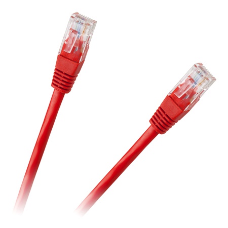 Patchcord Utp Cat 6e Cca Rosu 1m