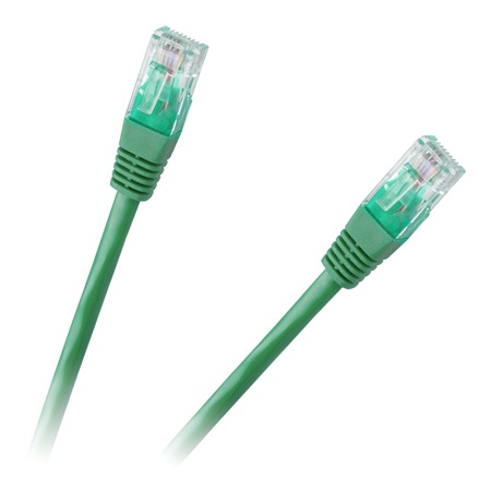 Patchcord Utp Cat 6e Cca Verde 0.5m