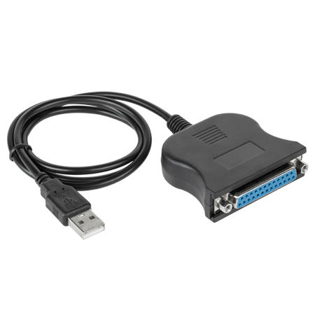 Cablu Adaptor Usb Tata - Paralel Lpt Mama 0.8m Cablu Adaptor Usb Tata - Paralel Lpt Mama 0.8m