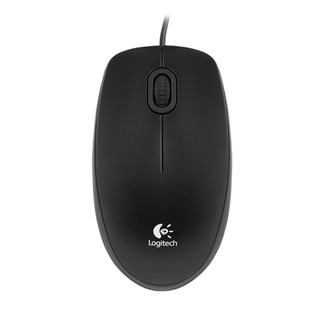 Mouse Optic Negru 800dpi Usb Logitech