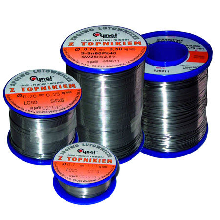 Fludor 3mm/250g Sn60pb40 Cynel Fludor 3mm/250g Sn60pb40 Cynel