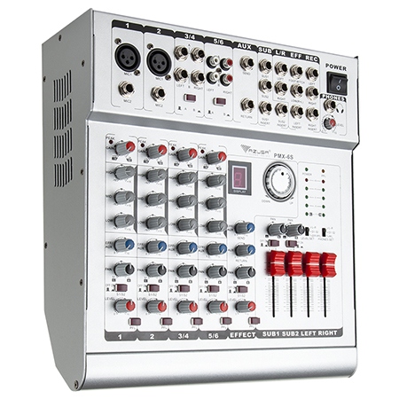 Mixer + Amplif Pmx 6s 2x210w Mixer + Amplif Pmx 6s 2x210w