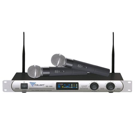 Statie 2 Microfoane Uhf Se-300 Azusa Statie 2 Microfoane Uhf Se-300 Azusa
