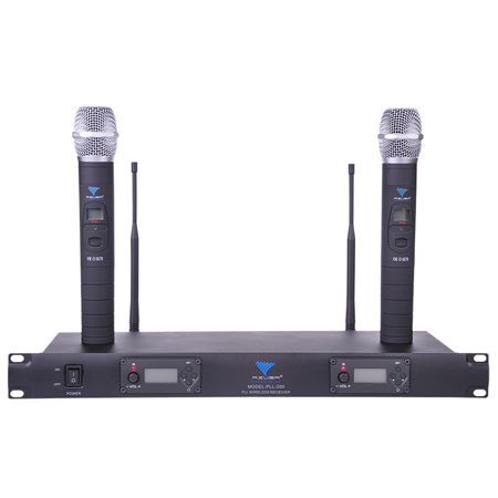 Statie Doua Microfoane Mana Uhf Azusa Statie Doua Microfoane Mana Uhf Azusa