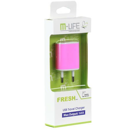 Incarcator Retea Slot Usb 1a Roz M-life