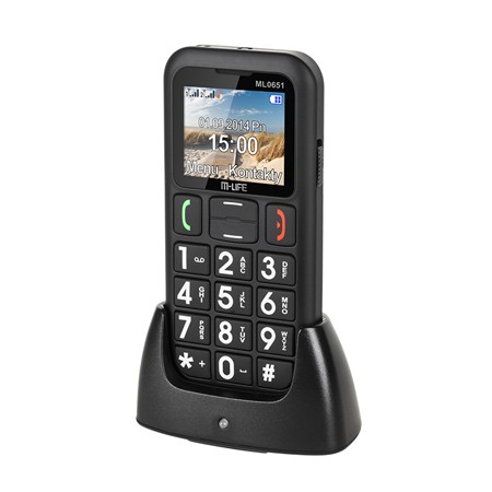 Telefon Gsm Seniori Dual Sim Docking M-life