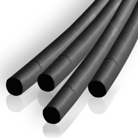 Tub Termocontractabil 2mm/1m Negru Set 10buc