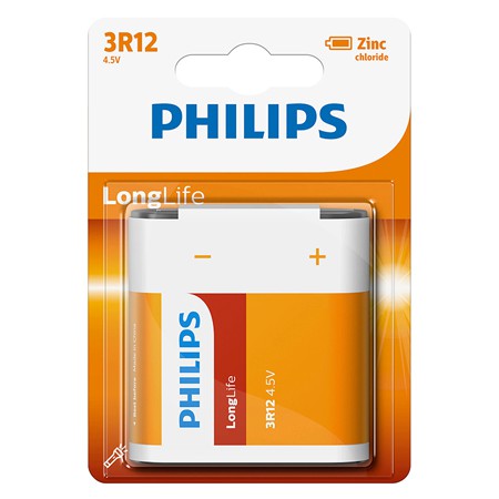 Baterie Longlife 3r12 Blister 1 Buc Philips