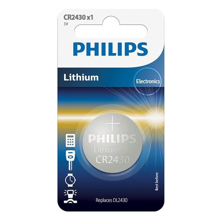 Baterie Lithium Cr2430 Blister 1 Buc Philips