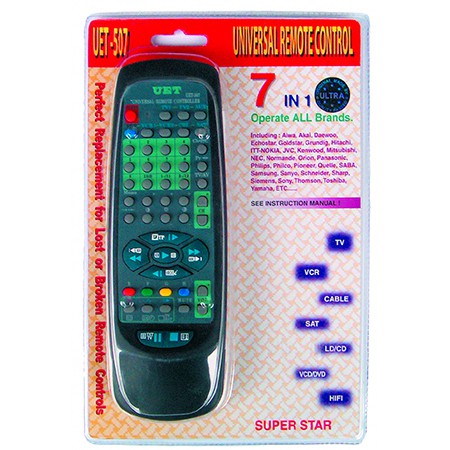 Telecomanda Universala 7 In 1 Uet507