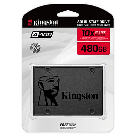 Ssd 480gb Sata3 A400 Kingston