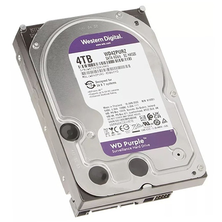 Hdd 4tb Sata3 256mb Purple Western Digital