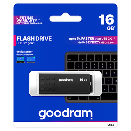 Flash Drive 16gb Usb 3.2 Ume3 Goodram