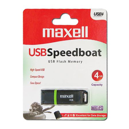 Flash Drive 4gb Usb 2.0 Speedboat Maxell