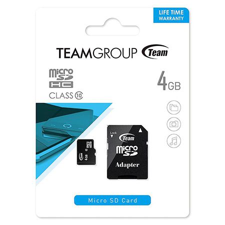 Micro Sd Card 4gb Cu Adaptor Teamgroup Micro Sd Card 4gb Cu Adaptor Teamgroup