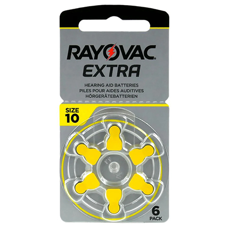 Baterie Auditiva Rayovac 10 Blister 6 Buc