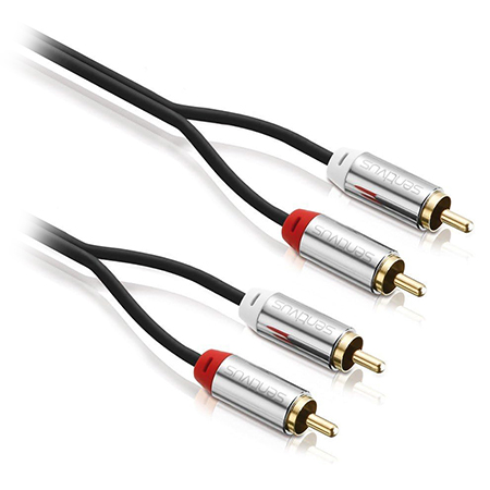Cablu Audio 2xrca Tata - 2xrca Tata 2.0m Sentivus Cablu Audio 2xrca Tata - 2xrca Tata 2.0m Sentivus
