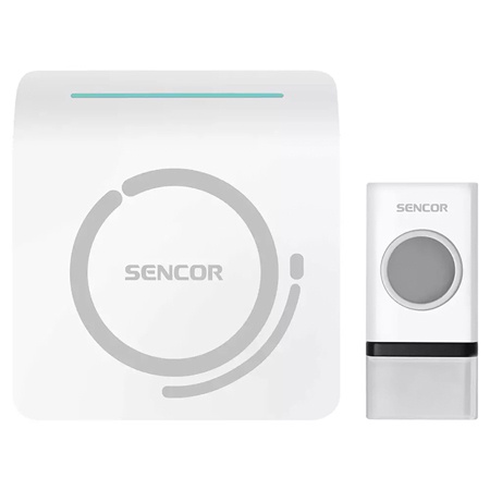 Sonerie Wireless 48 Melodii Ip44 Alb Sencor