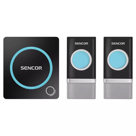 Sonerie Wireless 48 Melodii Negru Sencor