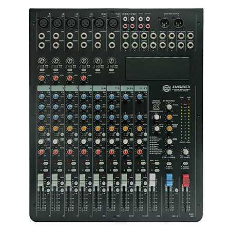 Mixer 12 Canale Phantom 48v 24bit Dsp