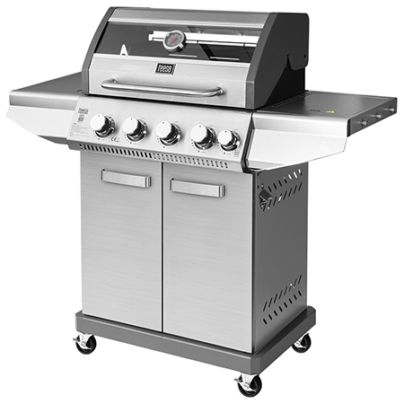 Grill Gaz 5 Arzatoare Bbq 5005 Master Grill Teesa