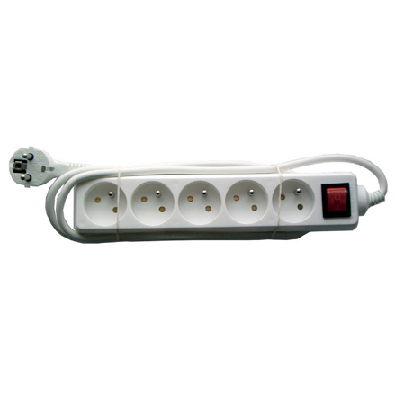 Prelungitor 5 Prize Cu Intrerupator 3x1.0mm 1.5m Rebel