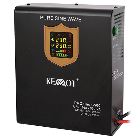 Ups Centrale Termice Sinus Pur 500va/300w 12v Kemot