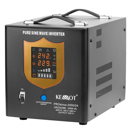 Ups Centrale Sinus Pur 2000va/1400w 24v Kemot Ups Centrale Sinus Pur 2000va/1400w 24v Kemot