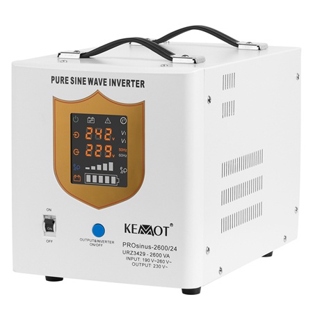 Ups Centrale Sinus Pur 2600va/1800w 24v Kemot Ups Centrale Sinus Pur 2600va/1800w 24v Kemot