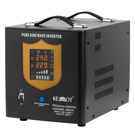 Ups Centrale Sinus Pur 2600va/1800w 24v Kemot Ups Centrale Sinus Pur 2600va/1800w 24v Kemot