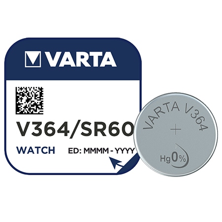 Baterie Argint Ag1 Sr621sw V364 Blister 1b Varta