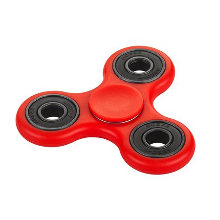 Hand Fidget Spinner Rosu Quer