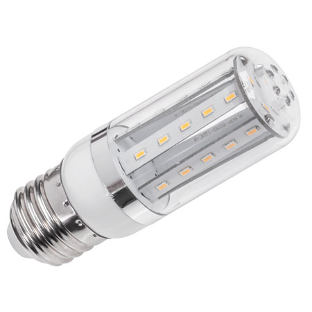 Bec Led 34x5050 4.5w E27 Alb Cald