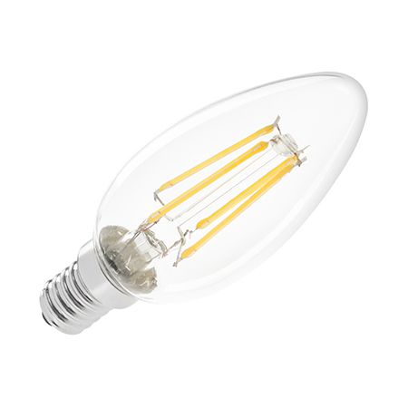 Bec Led 4w E14 Filament 3000k 230v Vipow