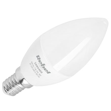 Bec Led Lumanare 7w E14 4000k 230v Rebel