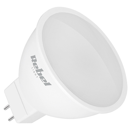 Bec Led Mr16 6w 3000k 12v Rebel