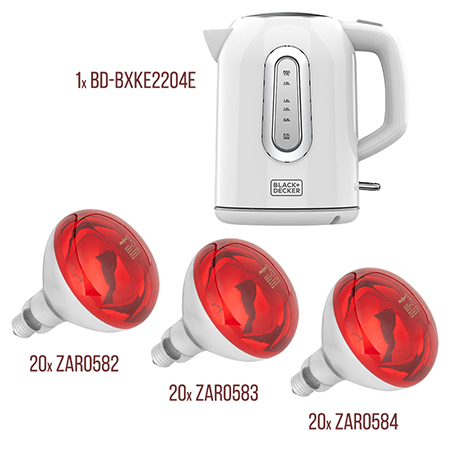 Pachet Promo 60x Bec Infrarosu