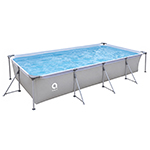 Piscina Cu Cadru 394x207x80 Cm Avenli