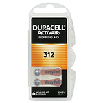 Baterie Auditiva Duracell 312 Blister 6 Buc