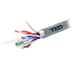 Cablu Ftp Cat 6 Cupru 0.52mm 305m Ted Electric