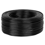 Cablu 2rca 3mm Negru Rola