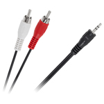 Cablu 3.5 Tata - 2x Rca Tata 1.5m