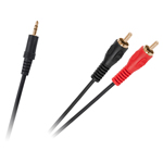 Cablu 3.5 Stereo Tata - 2xrca Tata 1.5m