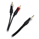 Cablu 3.5 Stereo-2rca 1.8m Basic Edition
