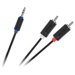 Cablu Jack 3.5 Tata - 2rca Tata Cabletech Standard 1.8m