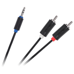 Cablu Jack 3.5 Tata - 2rca Tata Cabletech Standard 1m