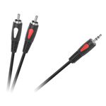 Cablu 3.5 Tata-2rca 3.0m Eco-line Cabletech