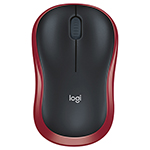 Mouse Optic Logitech Wireless M185 Rosu
