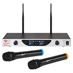 Set Doua Microfoane Wireless Uhf Azusa